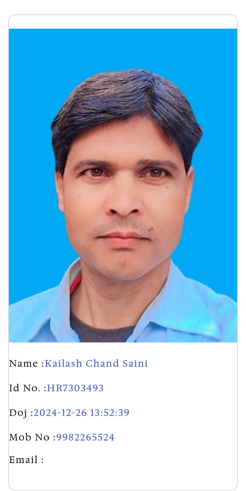 कैलाश चन्द सैनी